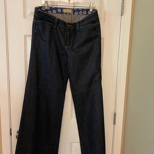PAIGE Dark Indigo Flare Jeans